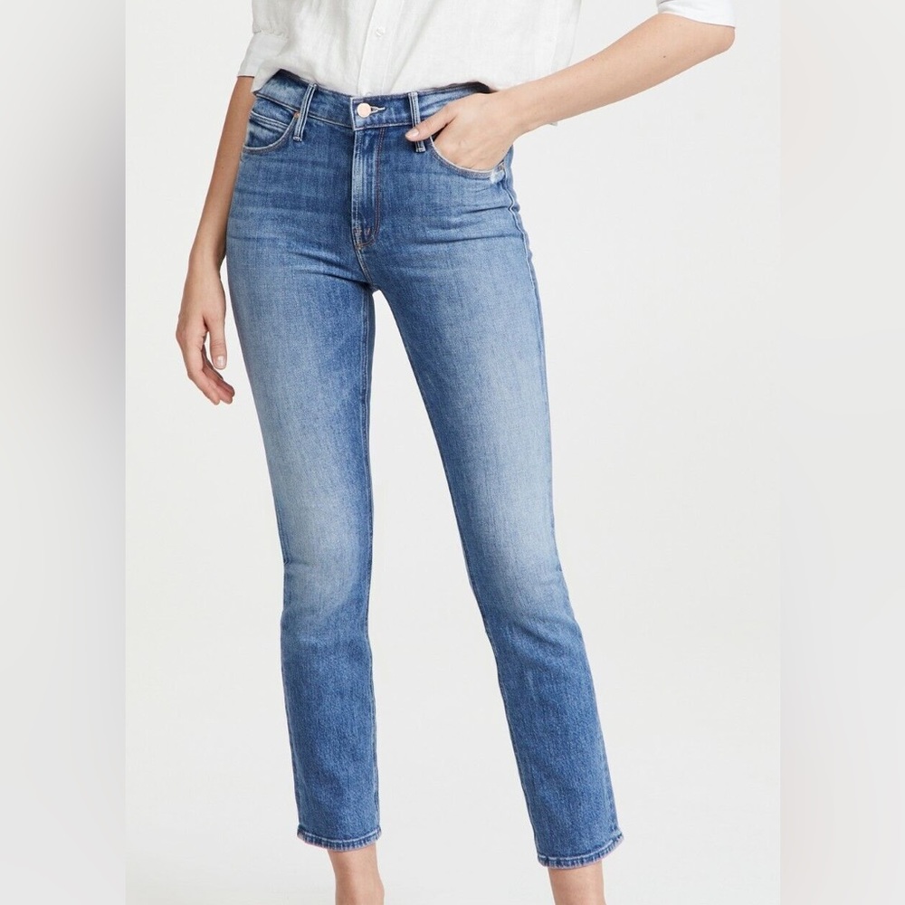 Mother Denim- Mid Rise Dazzler- Cut & Paste